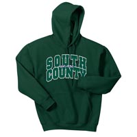 ADULT - Unisex Pullover Hooded Sweatshirt -  Forest Green