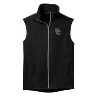 ADULT - Men's Microfleece Vest - Black