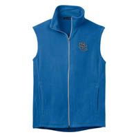 ADULT - Men's Microfleece Vest - Light Royal