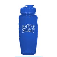 30oz. Water Bottle - Translucent Blue