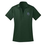 ADULT - Ladies Silk Touch Performance Polo - Dark Green