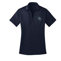 ADULT- Ladies Silk Touch Performance Polo - Navy