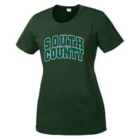 ADULT - Ladies Performance T-Shirt - Forest Green