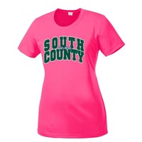 ADULT - Ladies Performance T-Shirt - Neon Pink