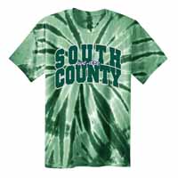 ADULT - Unisex Tie-Dye Tee - Forest