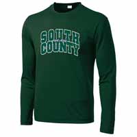 ADULT - Men's Long Sleeve Performance T-Shirt - Forest Green