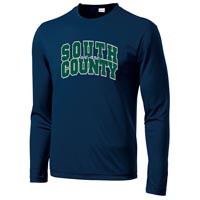 ADULT - Men's Long Sleeve Performance T-Shirt - Navy