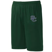 ADULT - Men's Performance Shorts - Forest Green