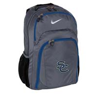 Student Nike Golf Performance Backpack - Dark Grey/Military Blue